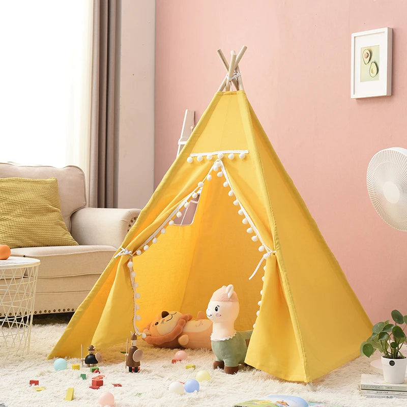 tente indienne tipi Tente de jeu indienne Tipi – RocketBaby