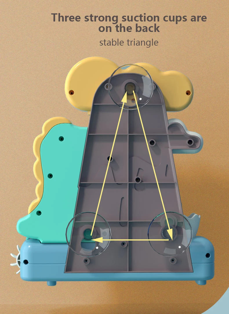 Bath Game Bath with Mommy Dinosaur