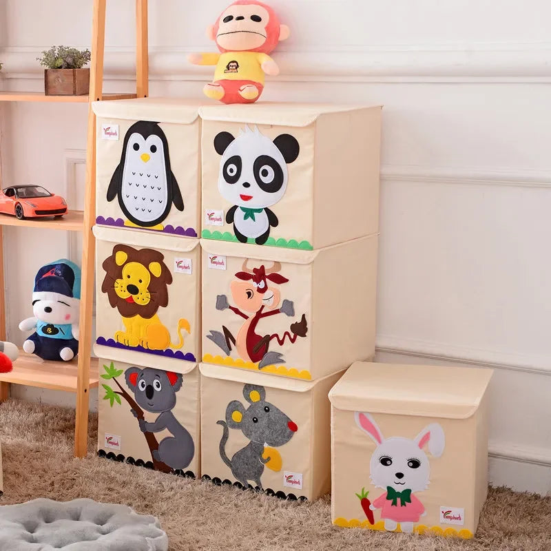 Waschbare Spielzeug-Aufbewahrungsbox mit Deckel RocketBaby Waschbare Spielzeug-Aufbewahrungsbox mit Deckel RocketBaby