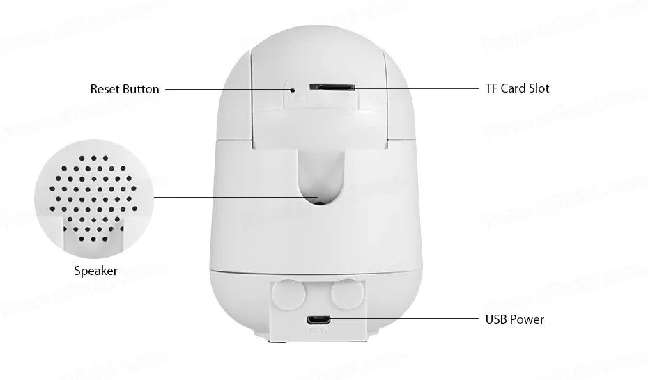 Baby monitor WiFi Tuya
