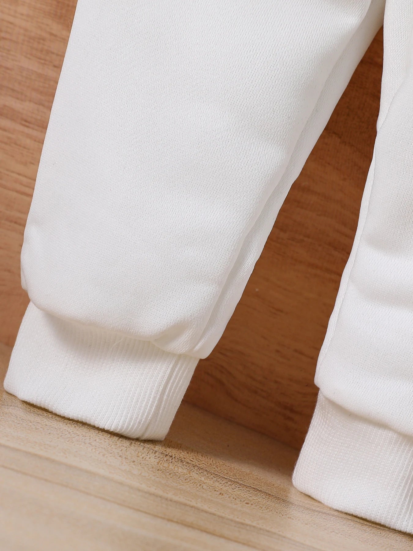 Multicolored Bear soft hooded tracksuit set