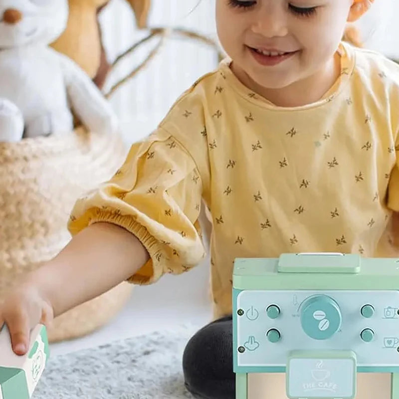 Joc de cafea din lemn