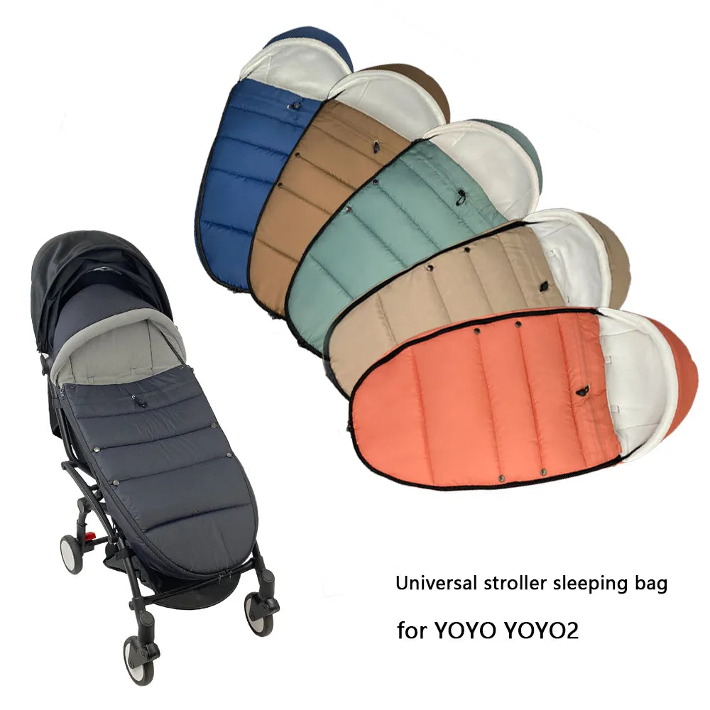 Universal Padded Stroller Footmuff Compatible for YOYO and YOYO2 Baby RocketBaby