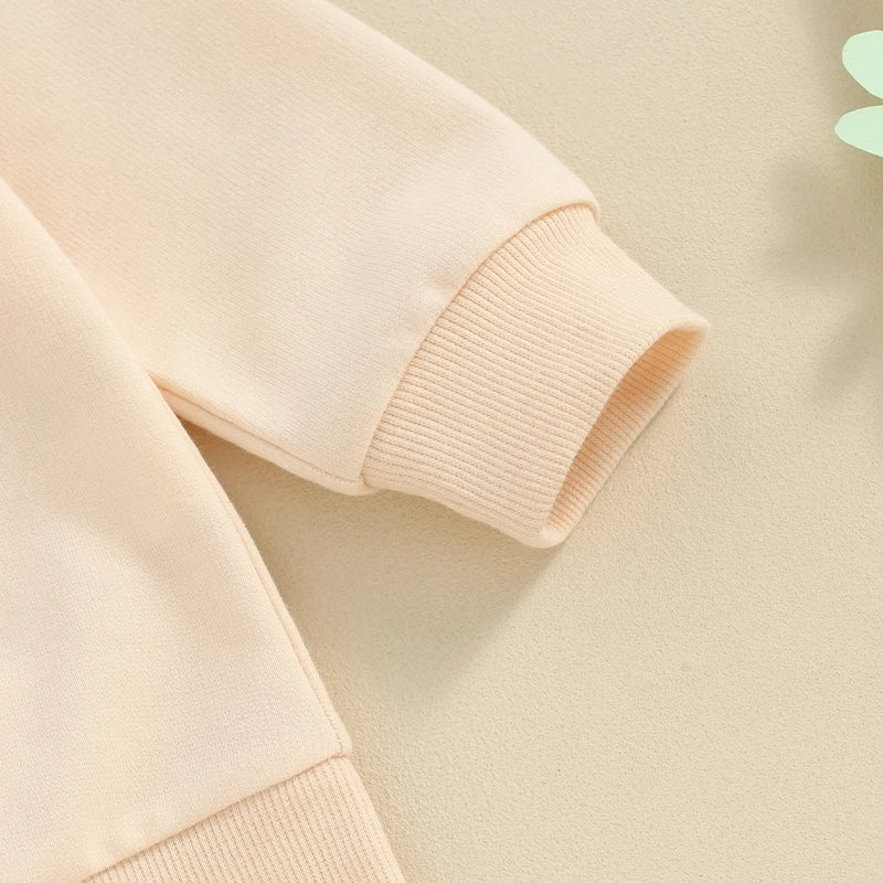 Set tuta in cotone per bambini quadrato Lucky