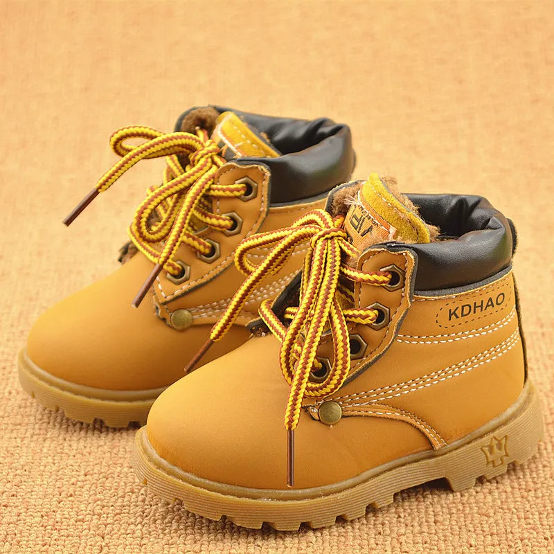 Winter Boots with Chunky Sole and Laces for Children RocketBaby