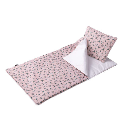 Saco de dormir infantil Pink and Swallows 65 x 100 - Rosa