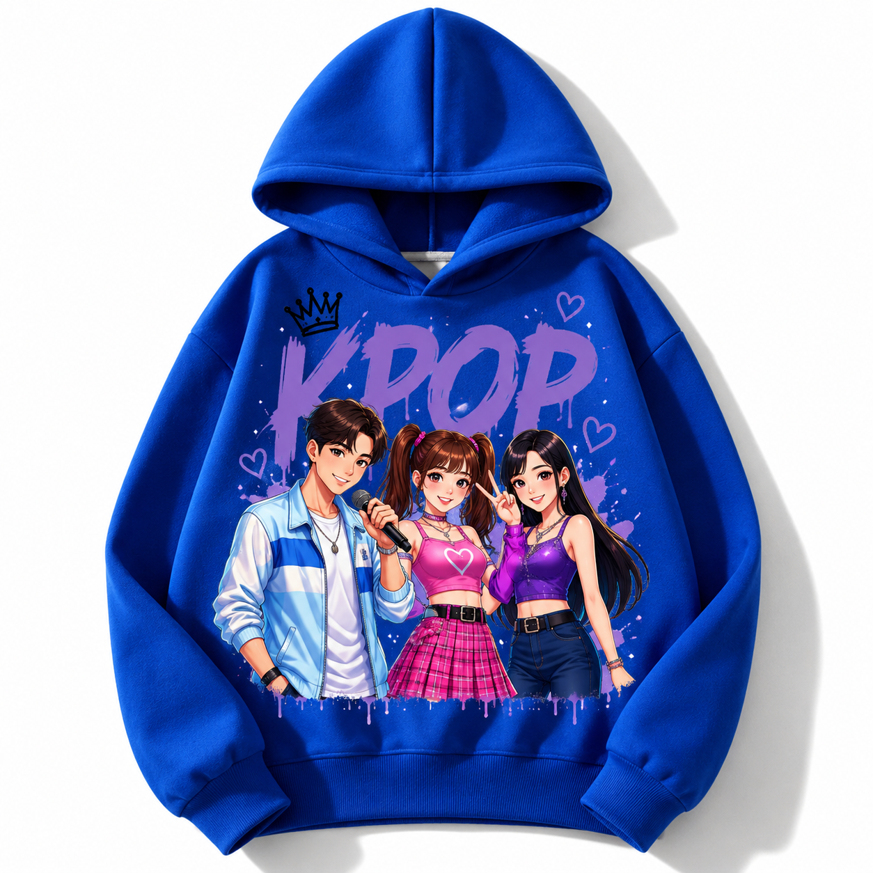 Felpa Collezione KPop Music – Da 3 a 14 Anni