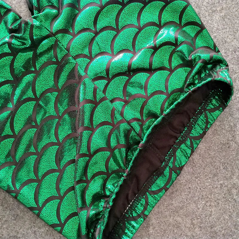Leggings Sirena Lucidi da Bambina – Pantaloni Elasticizzati Colorati
