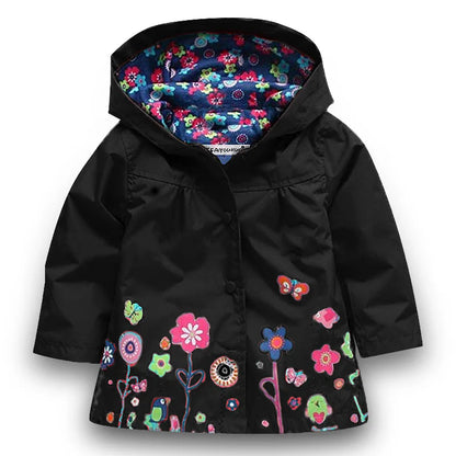 Veste imperméable multivariante avec capuche pour enfants