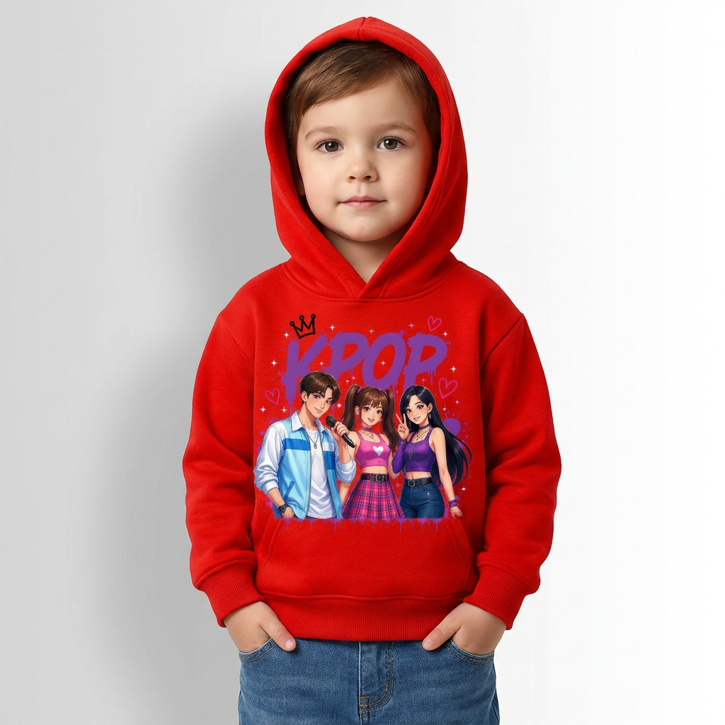 Felpa Collezione KPop Music – Da 3 a 14 Anni
