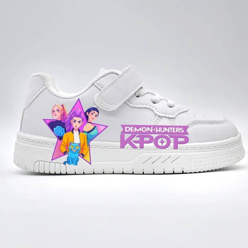 Scarpe Bianche Sneakers K Pop Da 3 a 12 Anni