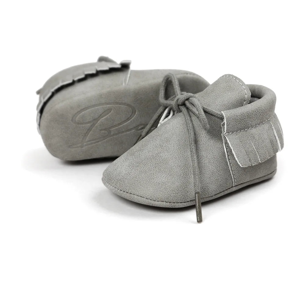 Multivariant Soft Sole Moccasins for Children