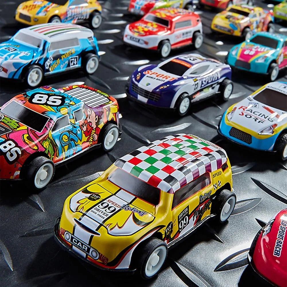 Set Macchinine con Box Contenitore – Regalo per Bambini