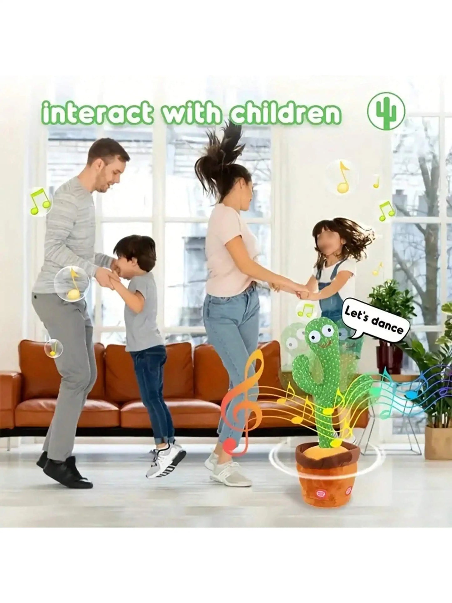 Happy Cactus Friend: juego musical interactivo