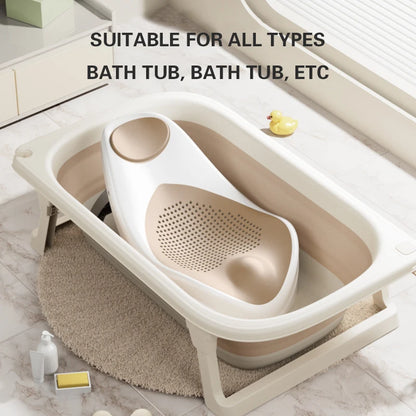 Space-saving bath bouncer with non-slip