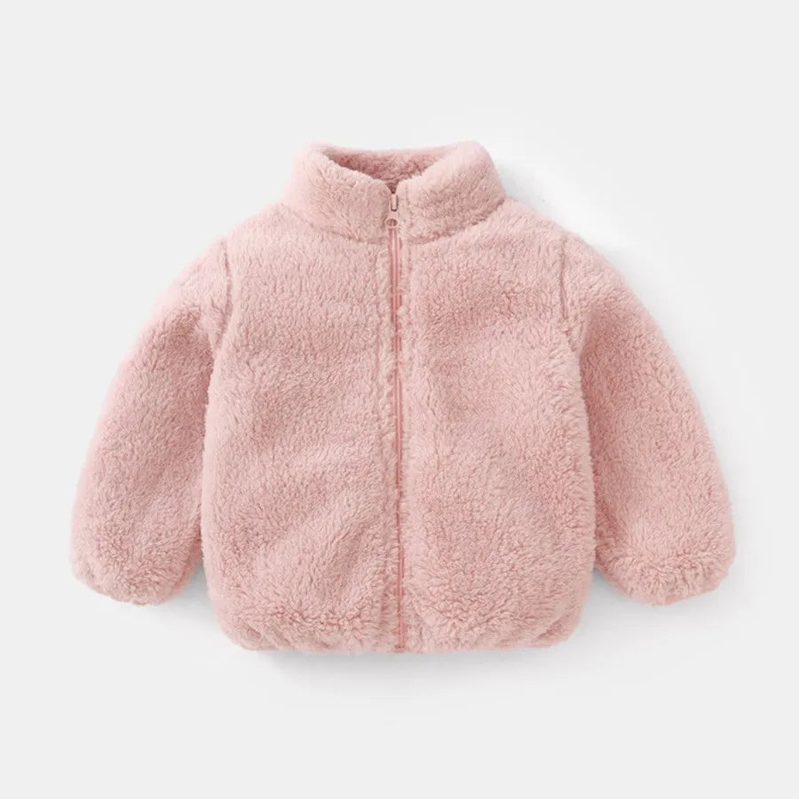 Giacca Calda in Peluche per Bambini
