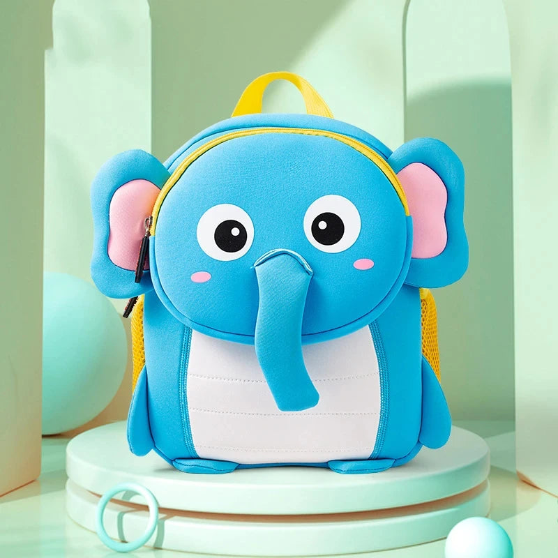 Mochilas de animais 3D para jardim de infância e escola