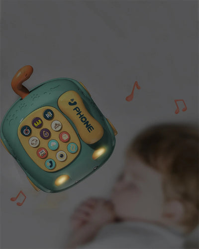 Gioco Montessori Telefono Musicale Gatto Multivariante