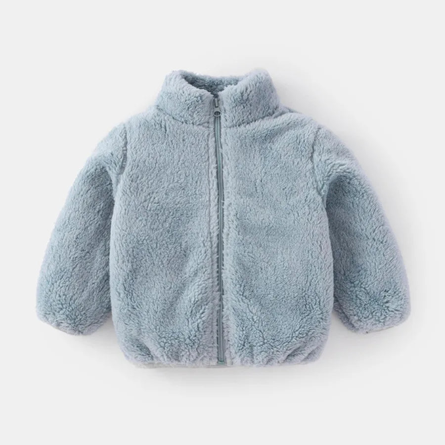 Giacca Calda in Peluche per Bambini