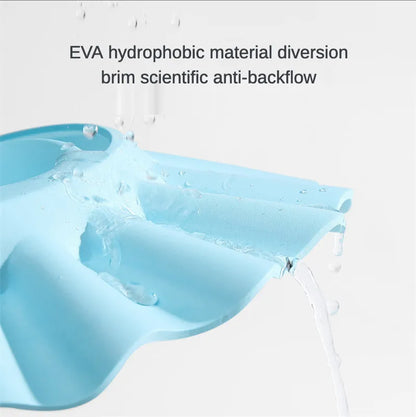 Touca antiespuma para crianças