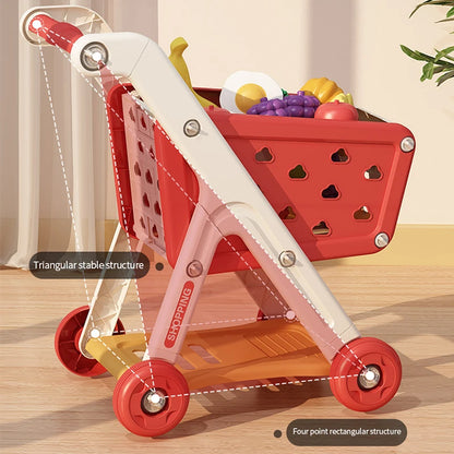 Panier d'achat de jouets pour enfants multivariés