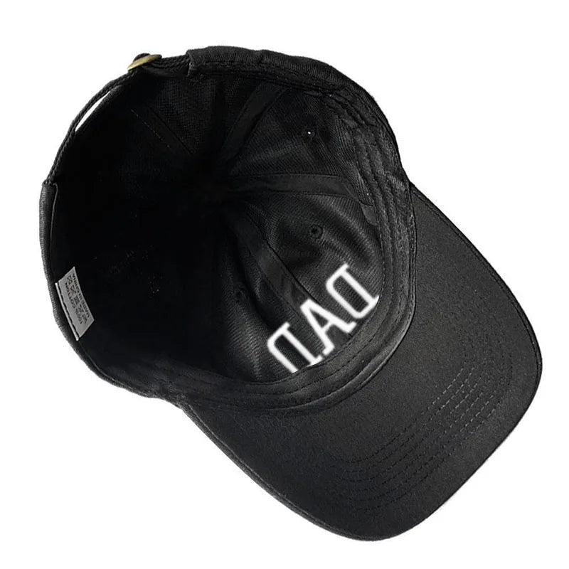 Multi-variant embroidered MOM and DAD visor cap for adults