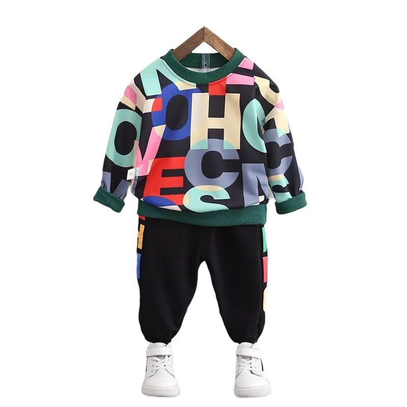 Set T-Shirt e Pantaloni per Bambini – Comodo Completo Quotidiano