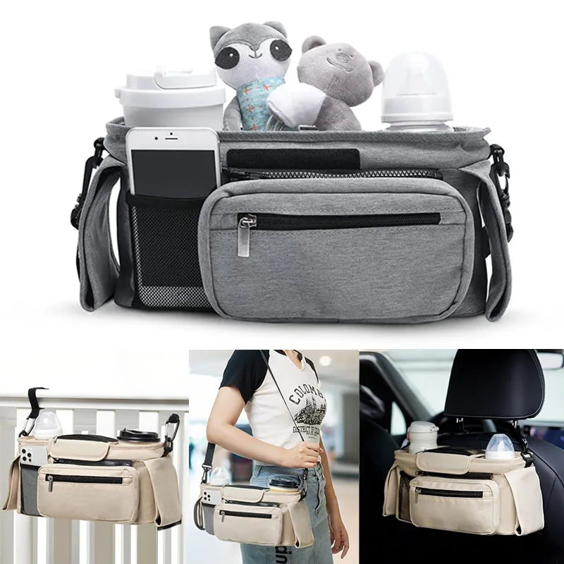 Borsa Organizer per Passeggino e Pannolini