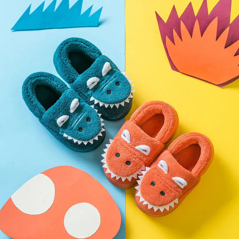 Pantofole Dinosauro Morbide e Calde – Età 1-6 Anni