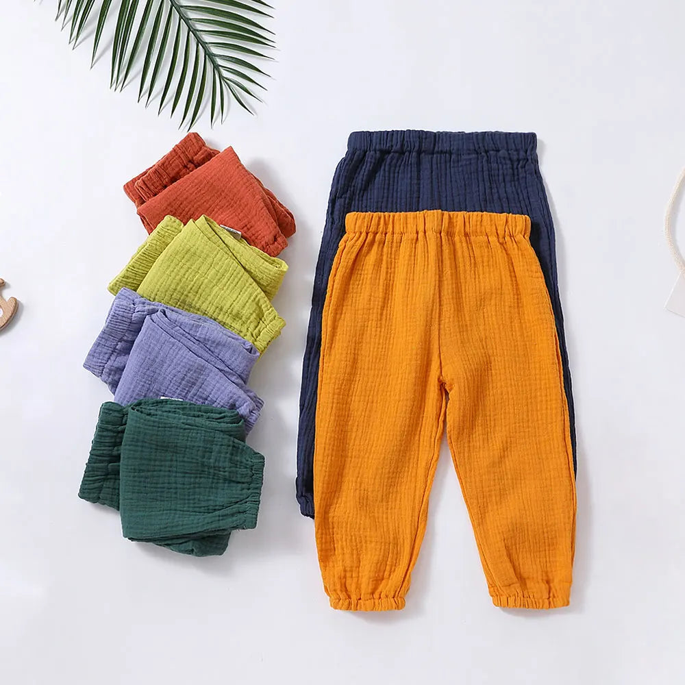 Pantaloni leggeri lunghi per bambini multivariante