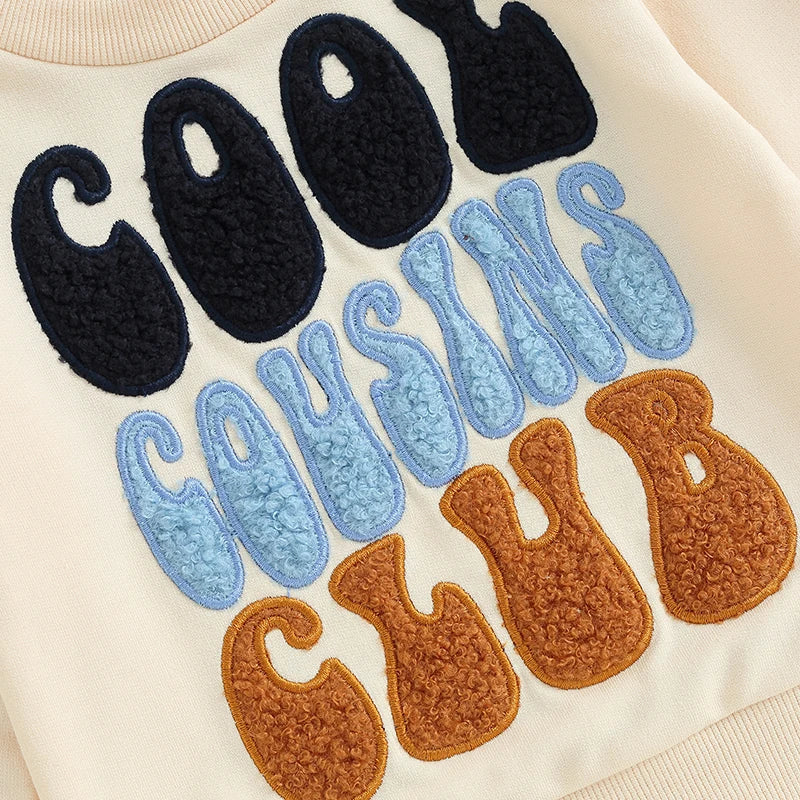 Cool Cousins ​​Club cotton sweatshirt for children