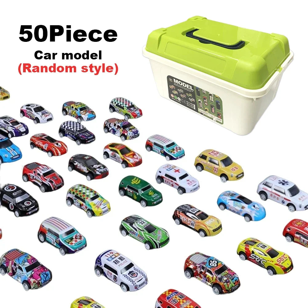 Set Macchinine con Box Contenitore – Regalo per Bambini