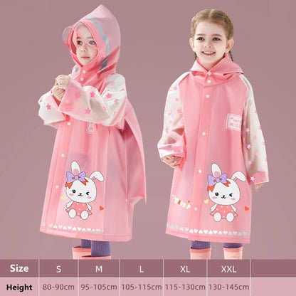 Imperméable à motifs multivariées pour enfants