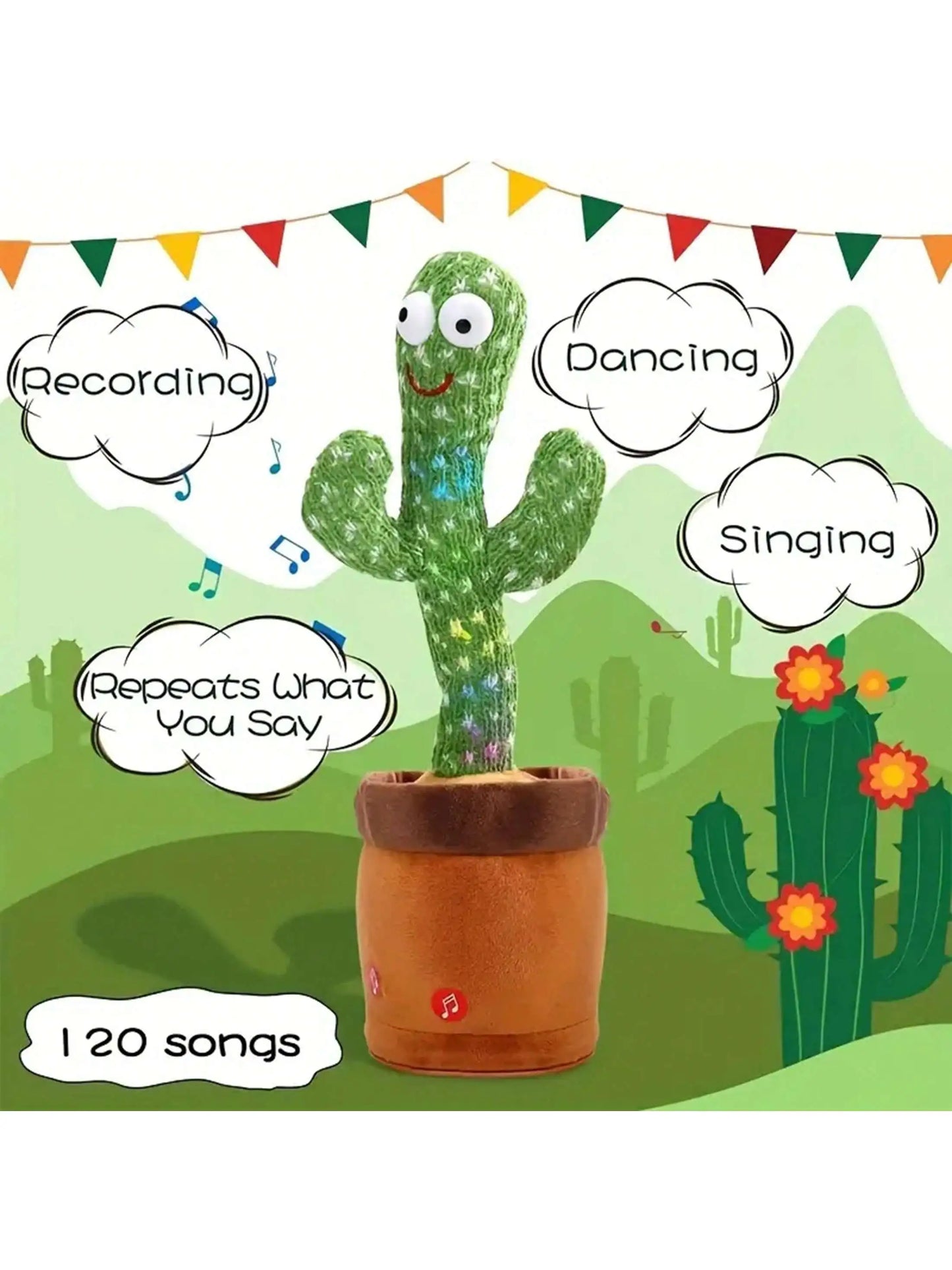 Happy Cactus Friend: musical interactive game