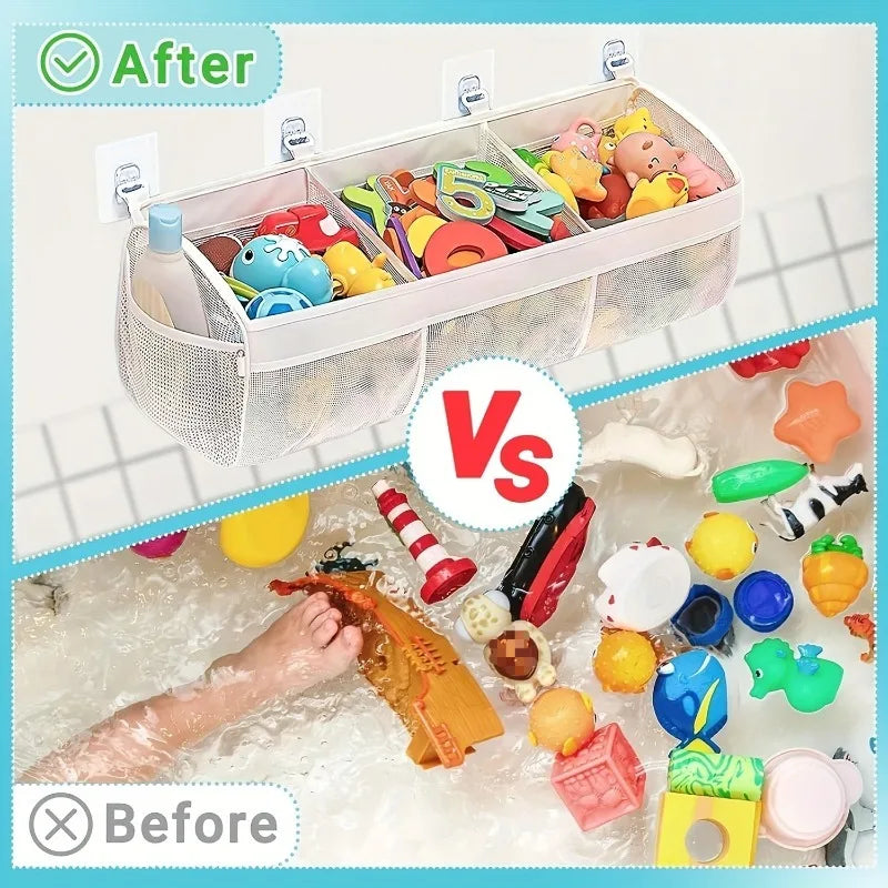 Sacca in Rete Porta Giochi da Bagno