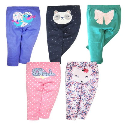 Lot de 3 leggings en coton