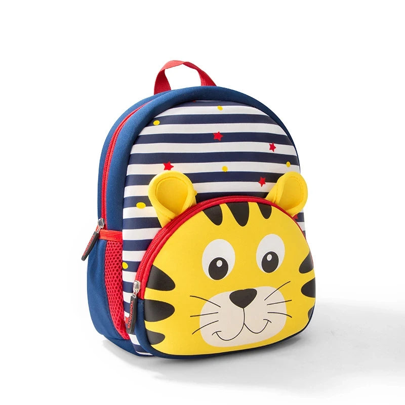 Mochilas de animais 3D para jardim de infância e escola