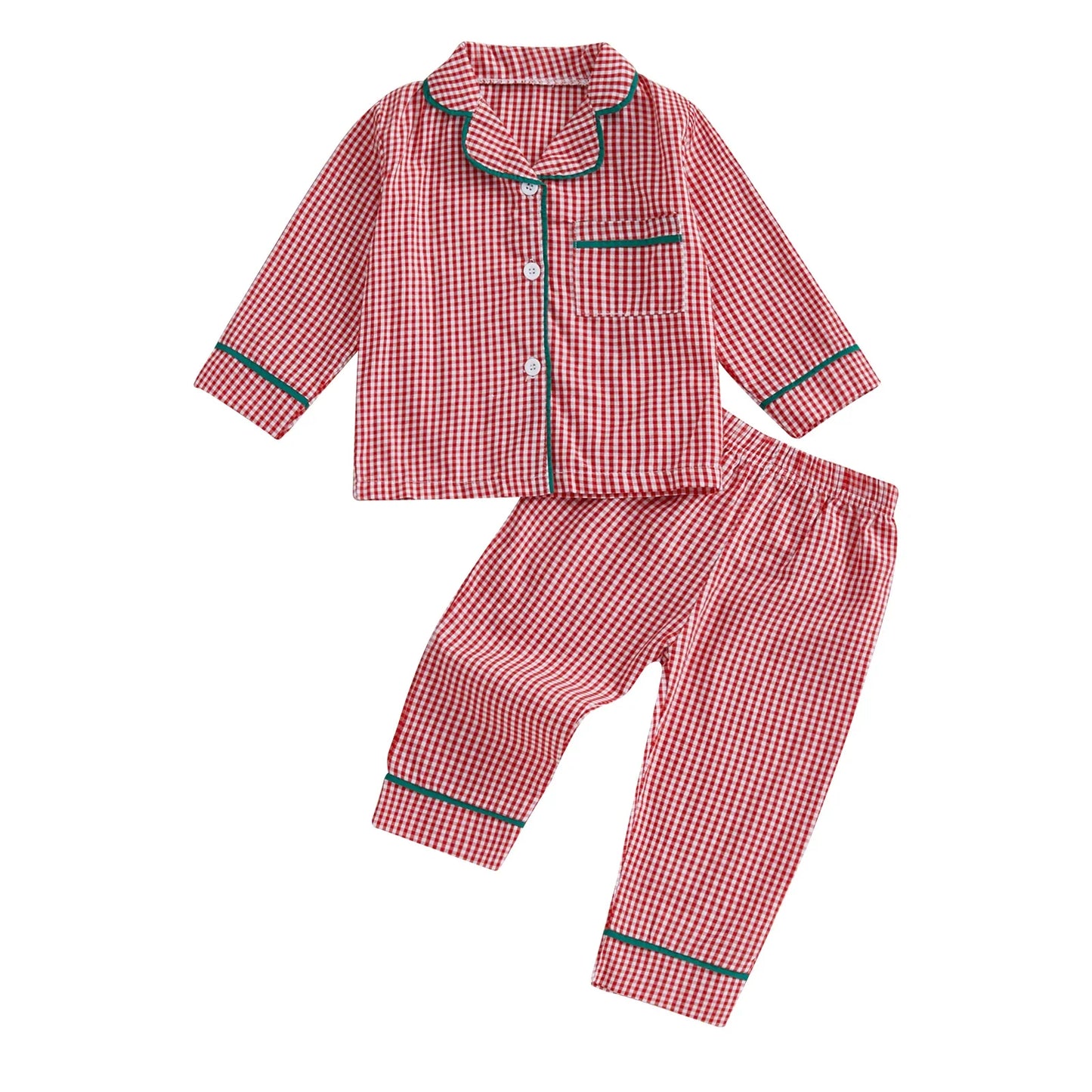 Pigiama Natalizio per Bambini – 6 Mesi–4 Anni