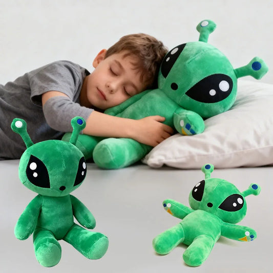 Peluche Cuscino Alieno Verde – 15–35 cm (5,9–13,8 in)