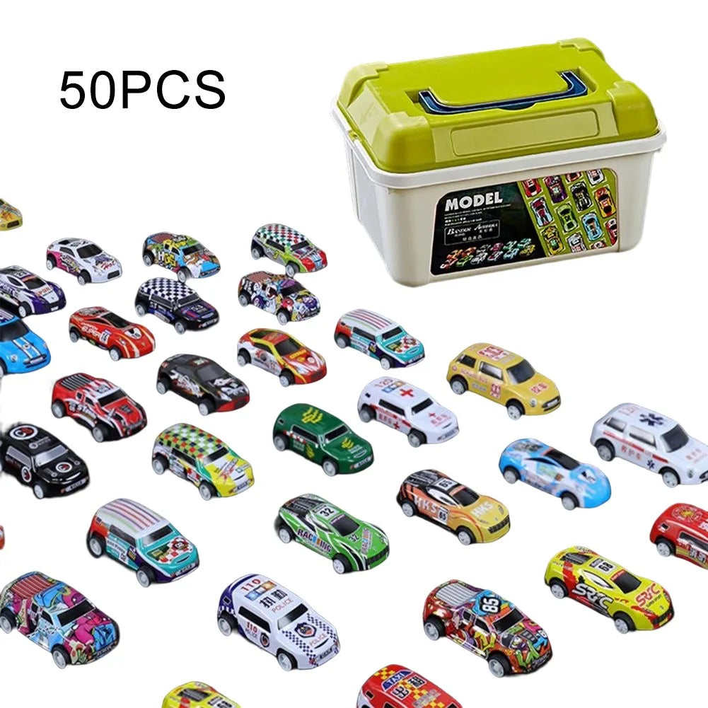 Set Macchinine con Box Contenitore – Regalo per Bambini