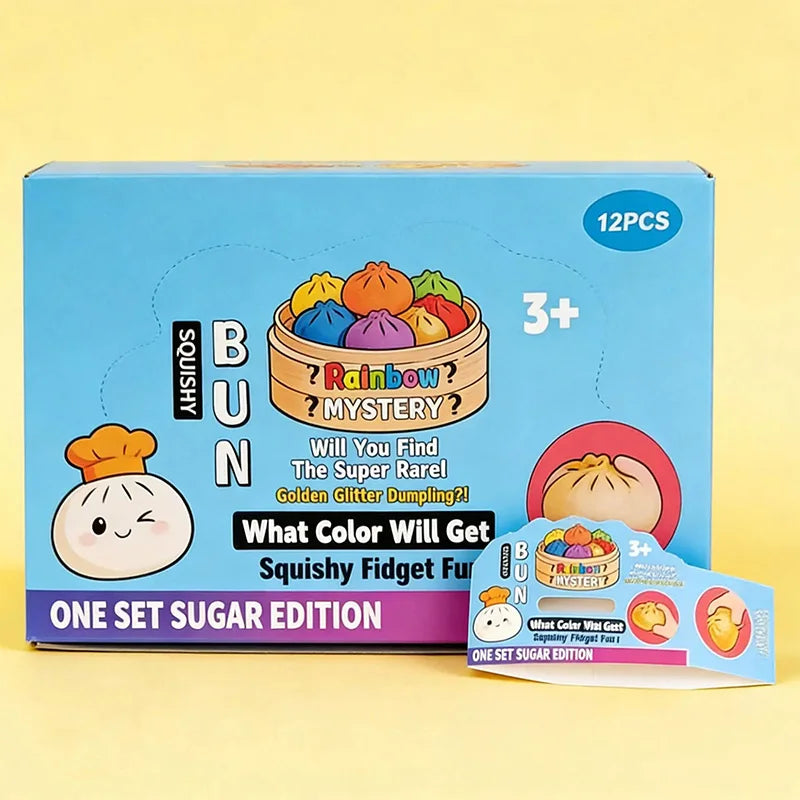 Squishy Panino Colore Sorpresa – Antistress a Risalita Lenta