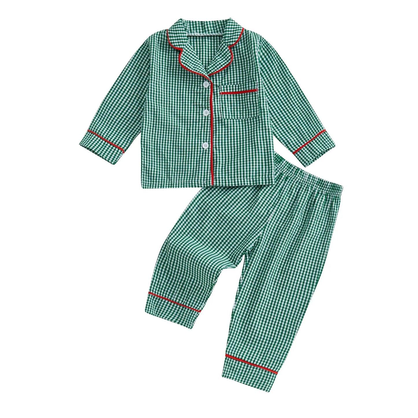 Pigiama Natalizio per Bambini – 6 Mesi–4 Anni