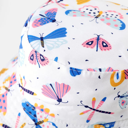 Gorro de pescador con estampado multicolor para niño