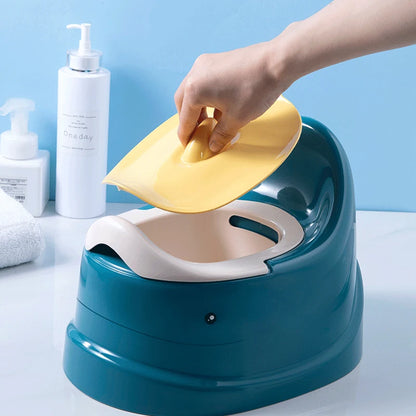 Non-slip Whale Potty with Lid