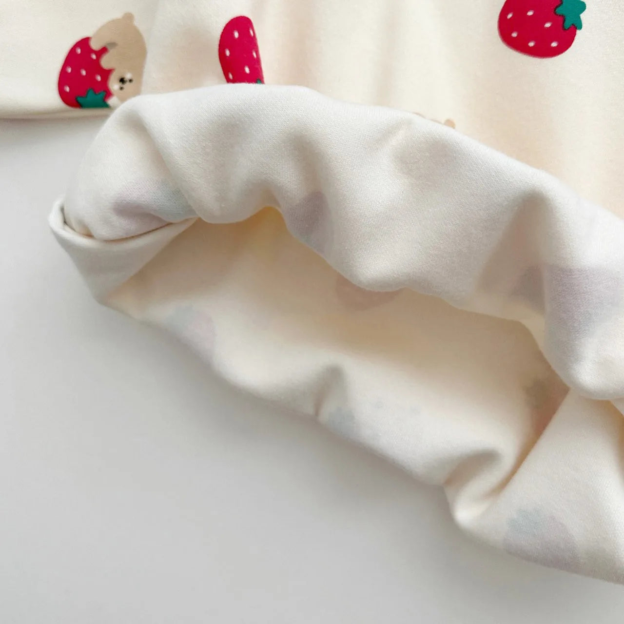 Ensemble survêtement en coton fraises enfant