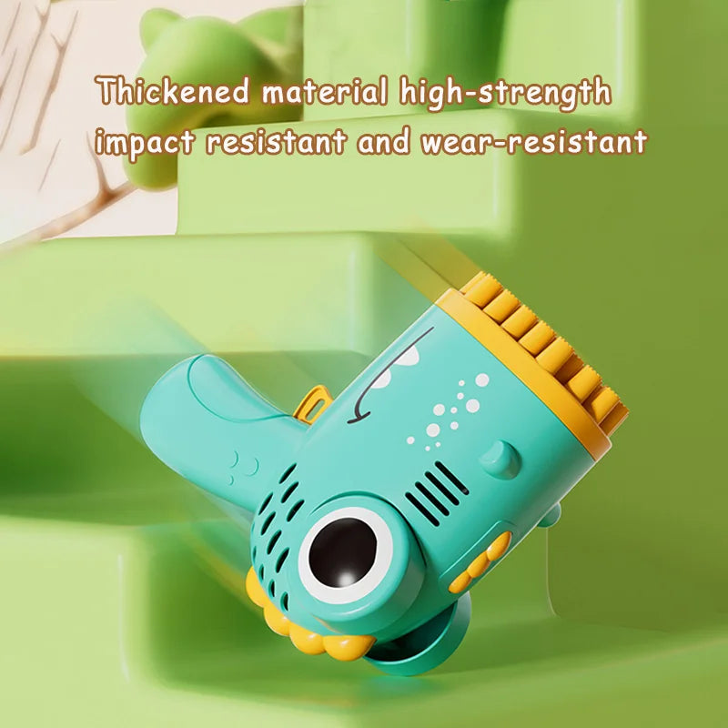 Multi-variant battery-operated bubble cannon toy