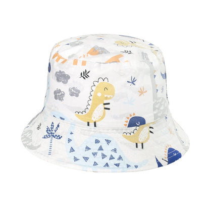 Gorro de pescador con estampado multicolor para niño