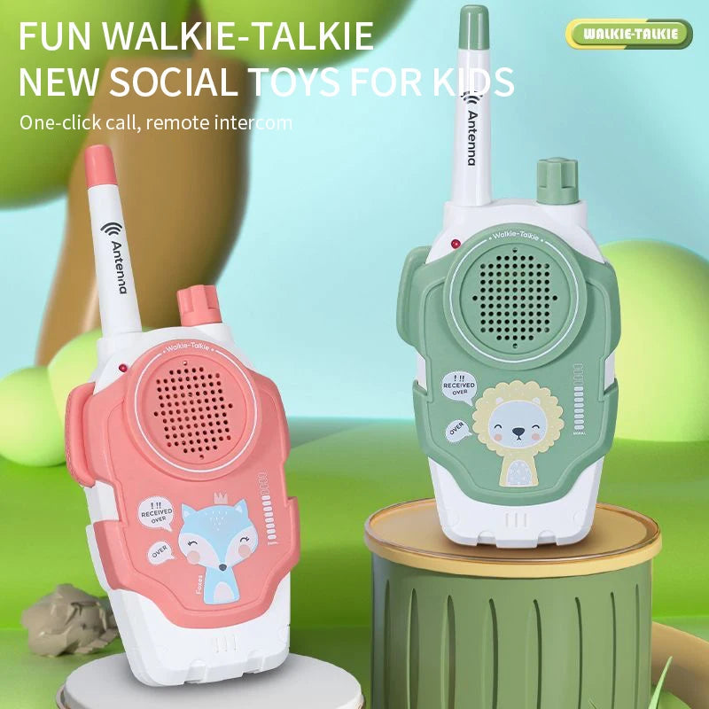 Brinquedo de rádio walkie-talkie para crianças