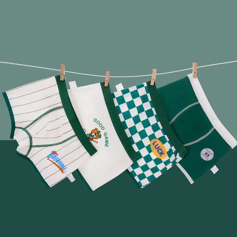 Set 4 Boxer con Veicoli da Bambino – 2–11 Anni