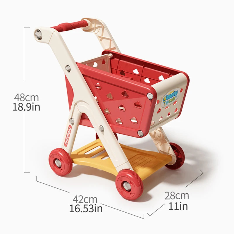 Panier d'achat de jouets pour enfants multivariés